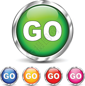 阿鲁戈特图标集按钮圆形塑料金属玻璃绿色蓝色合金粉色红色设计图片