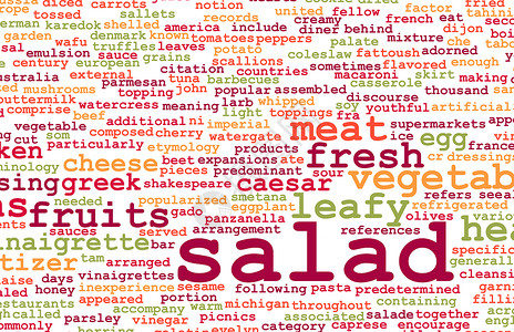 沙拉餐饮餐厅花园水果创造力敷料菜单青菜食物蔬菜背景图片