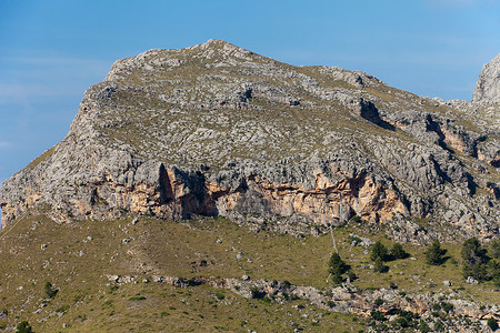 特拉蒙塔纳山脉风景石头高清图片