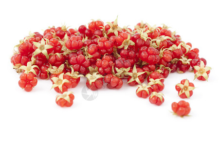 树莓草莓食品宏观红色食物钩子水果配料背景图片