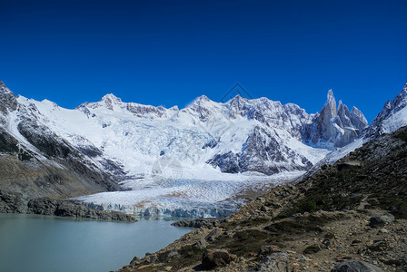 贡多戈罗冰川高的自然高清图片