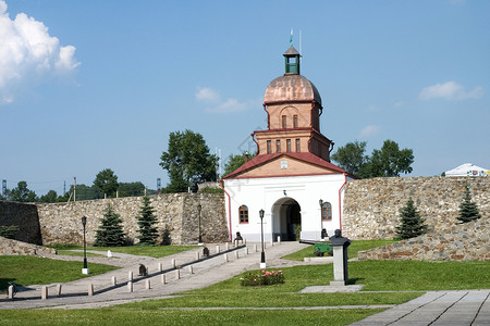 库兹涅茨克堡垒背景图片