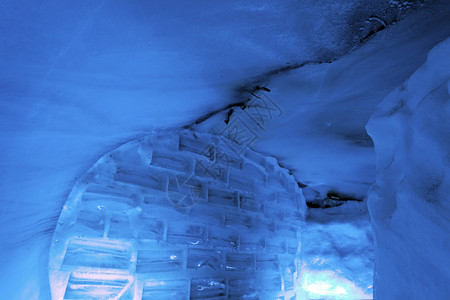 冰川洞穴恩格尔贝格高清图片