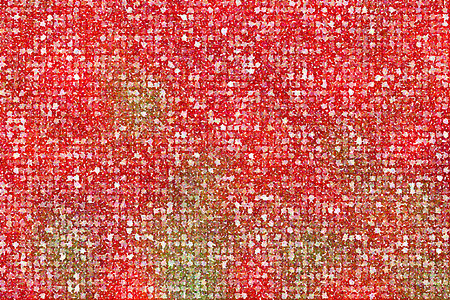 红色背景上的点化多彩色抽象摘要背景图片