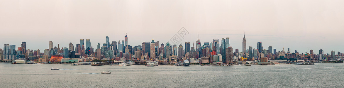 曼哈顿天际旅行城市天际景观文明摩天大楼市中心目的地建筑背景图片