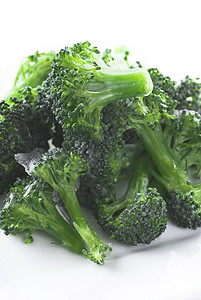花椰菜绿色盘子蔬菜食物背景图片