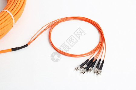 速度光纤ST 连接器补贴条纹网络激光宽带供应商中心纤维电缆运输数据单模背景