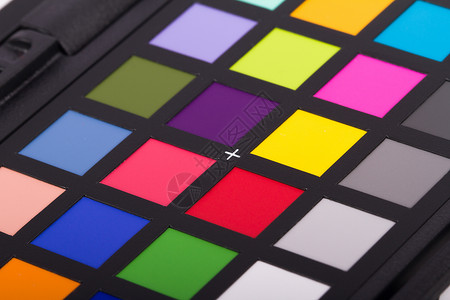 彩色检查设备用具检查器调色板影棚目录摄影工作室颜色护照相机背景图片