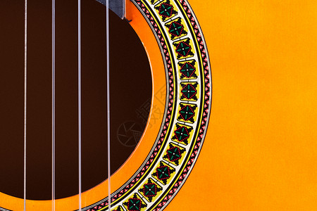 音响吉他播放器圆圈韵律乐器娱乐音乐旋律装饰品细绳音乐会背景图片