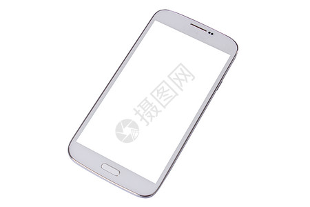 移动电话屏幕展示感官金属白色电子空白技术背景图片