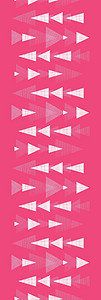 粉红和白方格三角形条纹垂直无缝图案背景背景图片