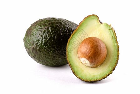 阿沃卡多绿色蔬菜食物白色背景图片