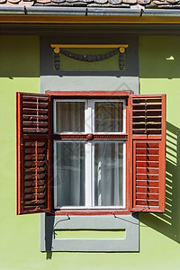 窗户窗扇百叶窗建筑学建筑房子窗框背景图片
