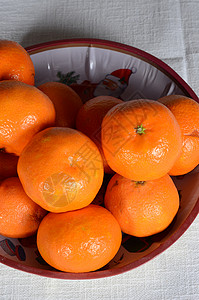 橘红色小吃桌子橘子水果橙子背景图片