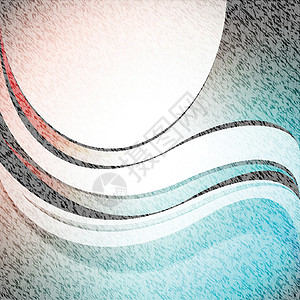 抽象背景蓝色线条条纹辉光曲线绿色白色玫瑰插画乐队背景图片
