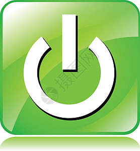 绿动力图标背景图片
