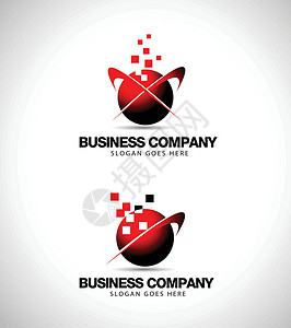 商业Logo公司背景图片