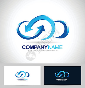 云号设计商业广告数据贮存公司中心创造力品牌计算卡片背景图片