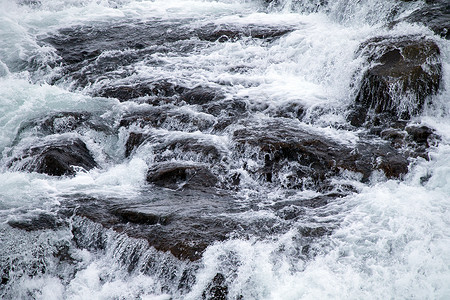 Gullfoss 组合键金色瀑布白水背景图片