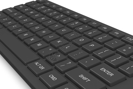 黑黑计算机键盘格式英语白色硬件电子插图技术黑色桌面背景图片