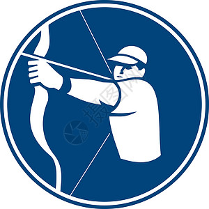 Archer 弓箭箭圈图标背景图片