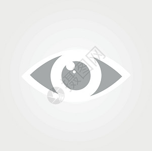 人眼健康药品圆圈白色手表眼球商业插图网络背景图片
