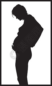 孕妇抚摸肚子V1 孕妇设计图片
