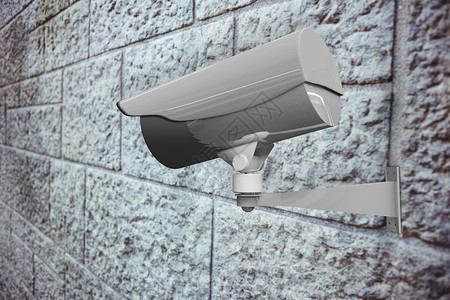 Ccctv 相机复合图像灰色建筑安全拍摄监视背景图片