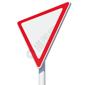 三角公路标志阴影警告金属交通运输街道路标危险三角形信号背景图片