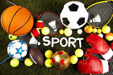 羽毛球用品体育特写 草草 天然色彩多彩的音调足球沥青竞赛网球行动反射娱乐团体冰球乐趣背景