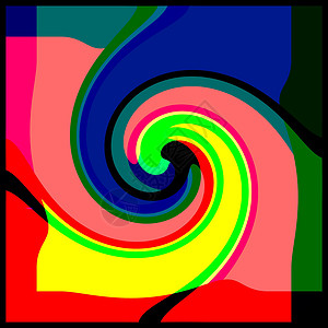 抽象装饰性螺旋电脑创造力插图艺术绘画质感曲线韵律吸引力动态背景图片