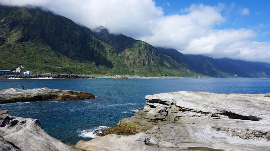 台湾沿岸线风景旅行绿地旅游花朵海滩海洋假期山脉丛林高清图片