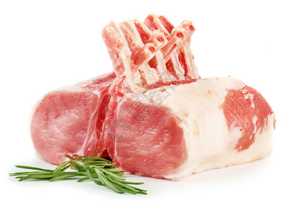 肉类替代品原生肉生食红肉猪肉肉类叶子替代品饮食工作室羊排猪排背景