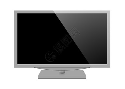 tv 设置屏幕监视器电脑空白电气电子产品白色展示液晶技术背景图片