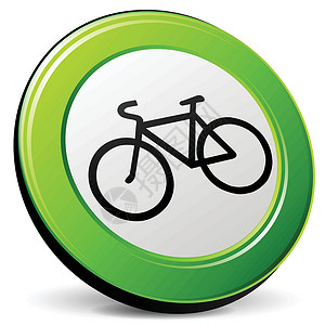 3d 自行车图标背景图片