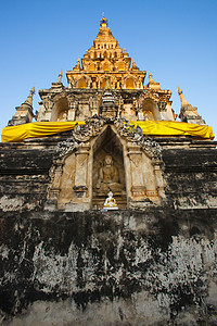 维昂库姆卡米建筑旅游佛教徒宝塔石头废墟文化建筑学雕塑王国背景图片