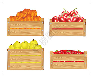 盒装水果素材盒装水果插画