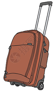 红行李背景图片