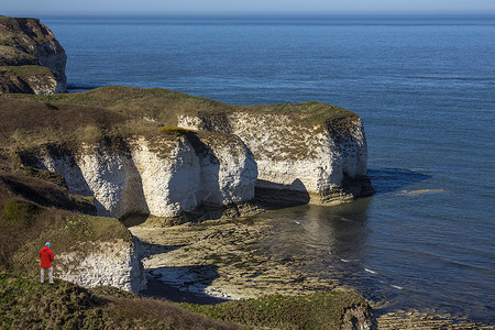 海崖约克郡 - 英格兰高清图片