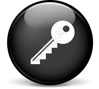 黑色圆形楼梯键字图标按钮圆形黑色网络灰色圆圈代码插画