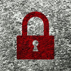带有抽象背景的锁卡图标单页符平板设计技术密码挂锁隐私锁孔安全钥匙按钮维修互联网背景图片