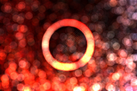 抽象的红色背景艺术快乐夜生活插图手电筒流动圆形散景墙纸背景图片