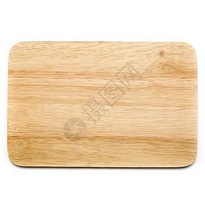 切入板厨房家庭手工材料硬木黄色餐厅工具桌子白色背景图片