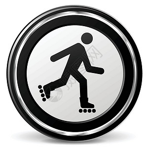 阿狸标识滚滚滑滑冰图标设计图片