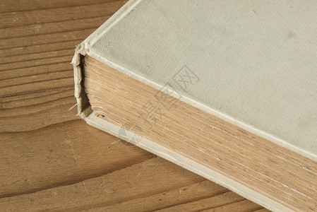 古书木头页数空白发黄木纹结构背景图片