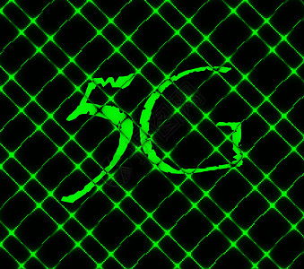 5G 图标符号 Flat 现代网络设计 有长阴影和文字空间 矢量框架电话按钮邮票技术数据互联网边界插图标准背景图片