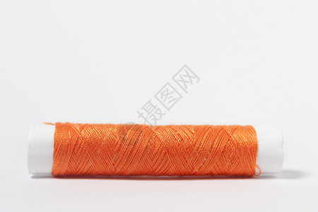 棉线橙色橙色线程高清图片