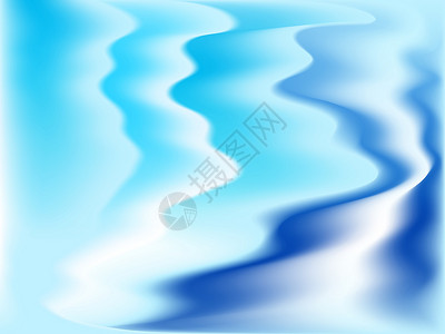 水韵律第一篇矢量模糊抽象流动条纹墙纸溪流活力插图技术海浪韵律艺术设计图片