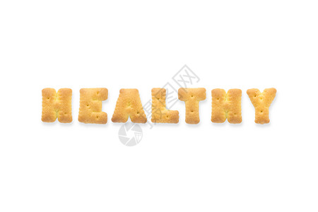 healthy字母“HeALTHY 字母顺序” Biscuit 缩略图背景