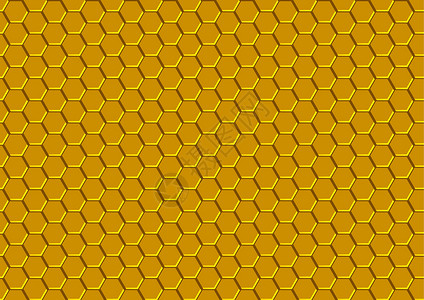 蜜蜂纹理马赛克细胞六边形格纹插图蜂蜜背景图片